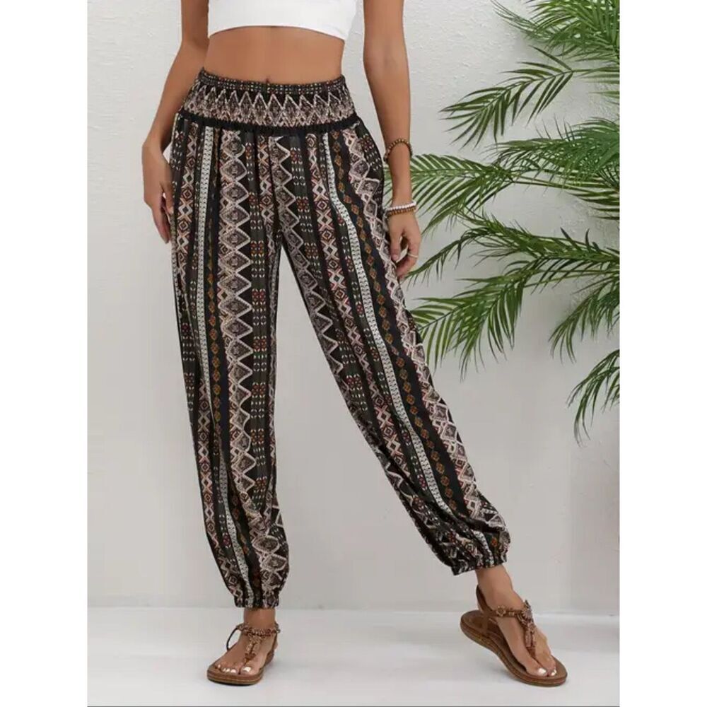 Tribal Patterned Pants